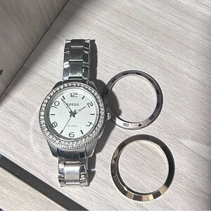 Fossil Watch face band changing